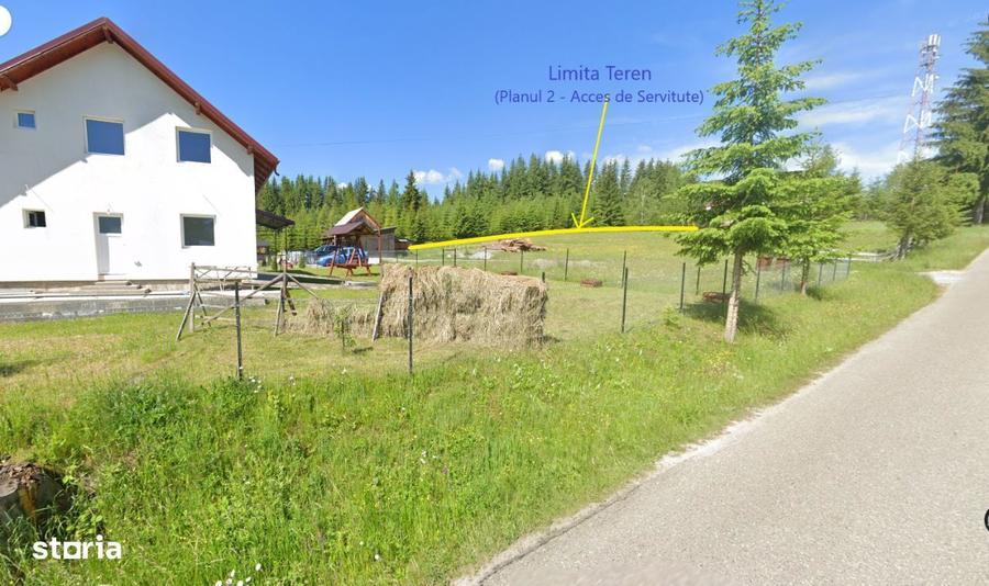 Neagra Sarului - Saru Dornei, Teren S = 6450 mp; 13 km de Vatra Dornei - 12