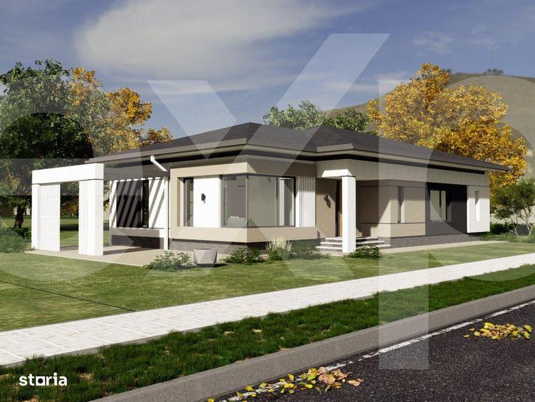 Casa individuala 4 camere langa PADUREA Trivale | Teren 540 mp | TVA i - 1