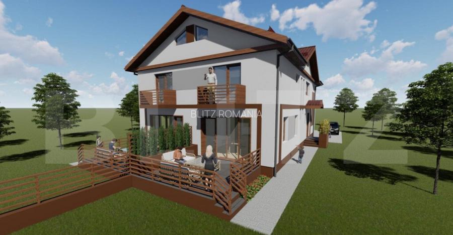 Duplex 4 camere, 140 mp utili, suprafata teren 300 mp, Giroc Duplex 4 camere, 140 mp utili, suprafata teren 300 mp, Giroc