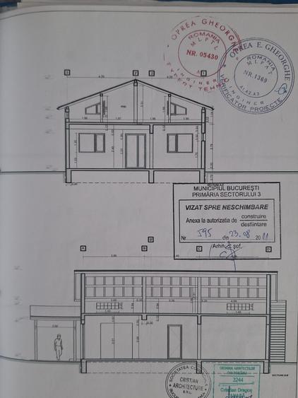 Casa in cart. 23 August, constructie 20212, supra. 250mp, mob/utilata. - 25