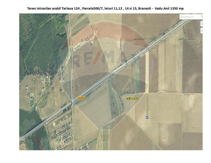 Vanzare teren intravilan parcelat, in Branesti langa - Autostrada A2 - 1