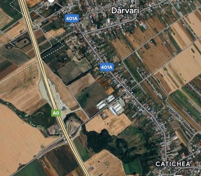 Teren la A0 vizibilitate excelentă 300 de m. de viitoarea prelungire Timișoara - 1