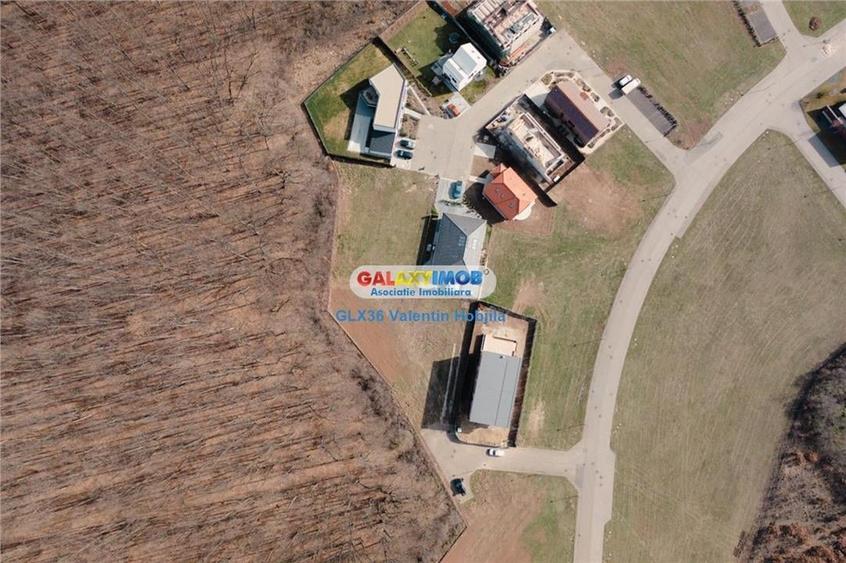 Vanzare teren 1290 mp cu proiect Balotesti Dumbrava Vlasiei padure - 5