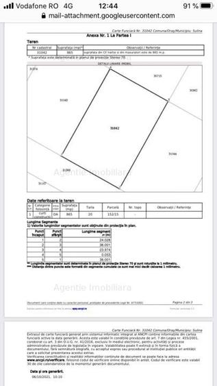 Teren Sulina - Pozitie Excelenta - 380V + apa curenta - 5