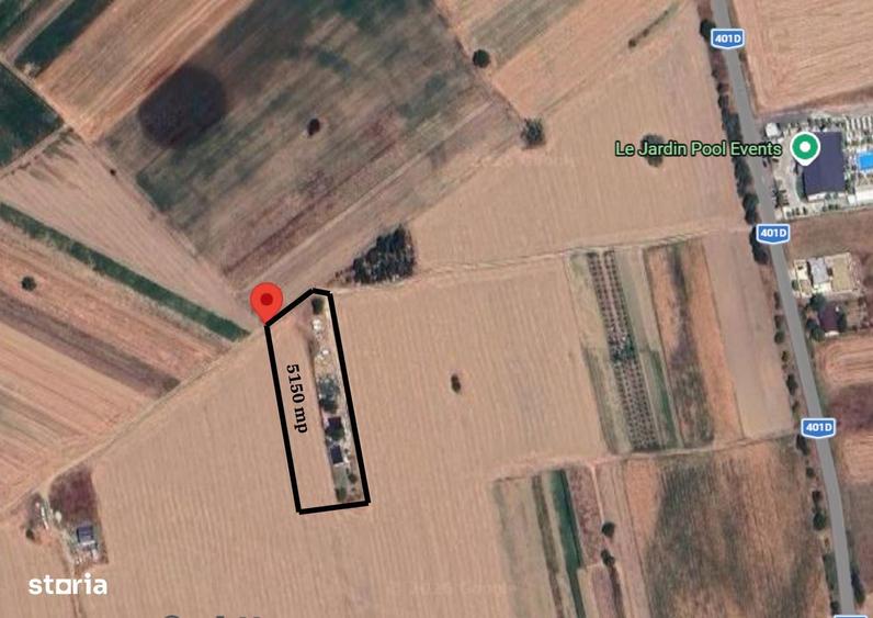Teren de 5150 mp, în 1 Decembrie