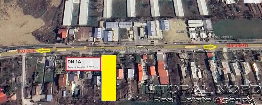 Teren de 1207 mp, în Mânăstirea