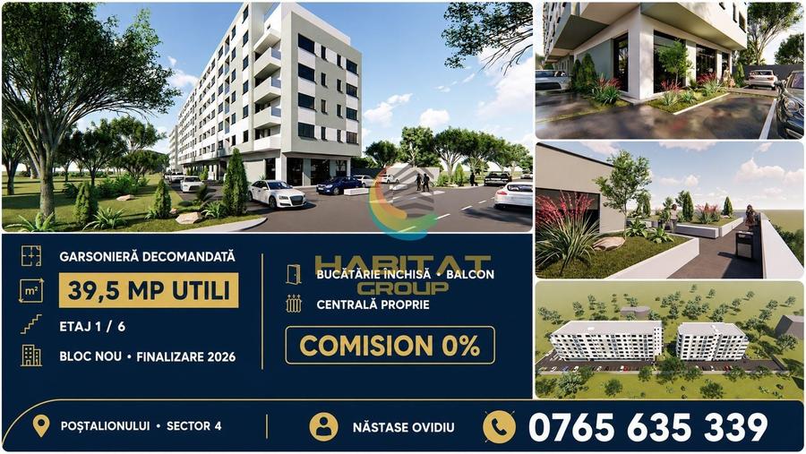 Garsonieră decomandată în Berceni