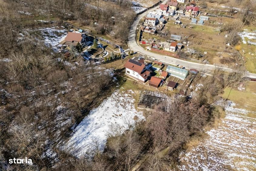 Teren de 844 mp, în Moșoaia