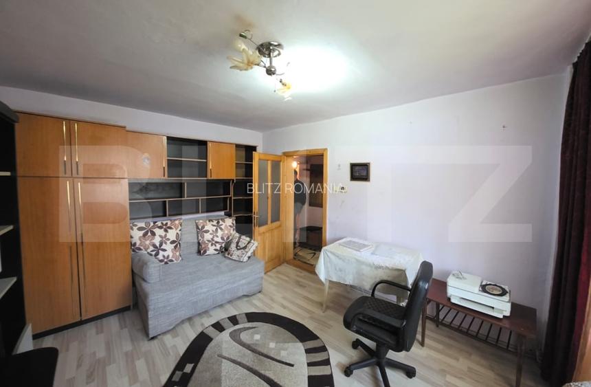 Apartament cu o camera, mobilat, parter inalt- zona BIG