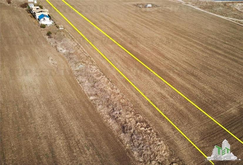 Teren extravilan de vanzare 5000 mp Techirghiol - Agigea cu potential de intrare - 2