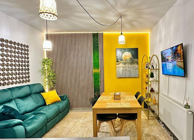 Apartament 3 camere, finisat si mobilat, 2 parcari si terasa-Buna Ziua - 1