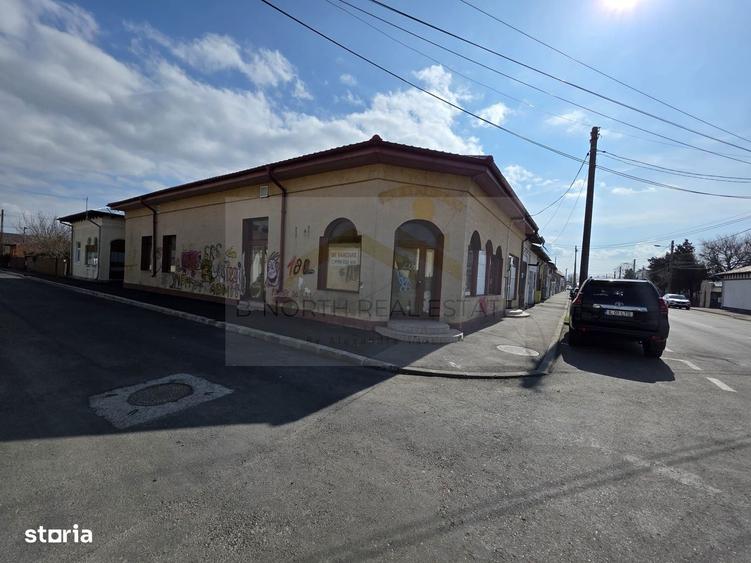 Spa?iu comercial in centrul vechi Urziceni |Cladire stradala de col? | - 2