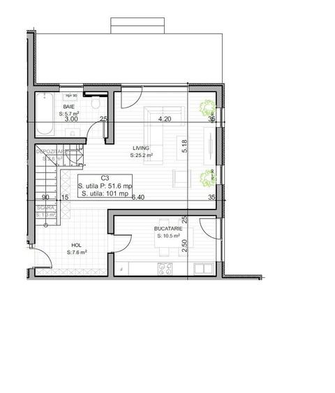 Braytim | Case insiruite | 4 camere | Strazi asfaltate | Comision 0% - 21