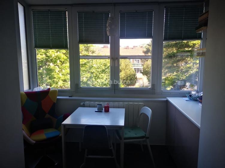 Apartament în Cotroceni, mobilat,utilat, poziție liniștită, vedere spre grădină