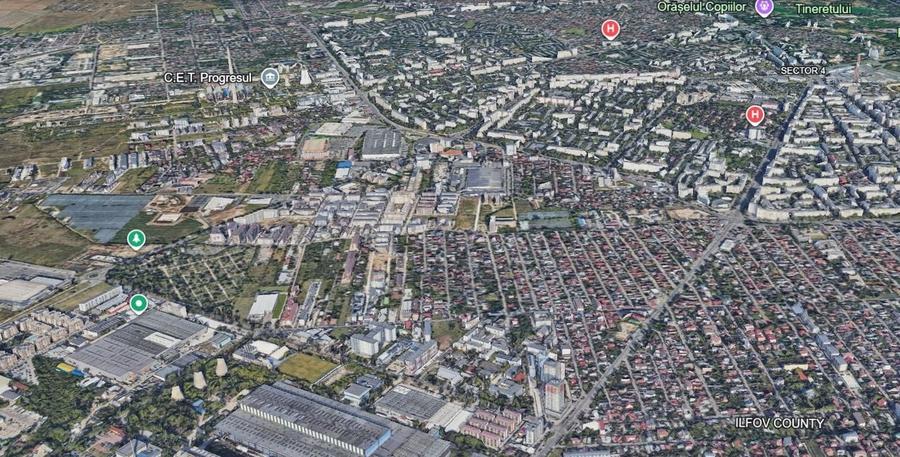 Aparatorii Patriei sp 481 mp plus 6 locuri de parcare inchiriat - 1