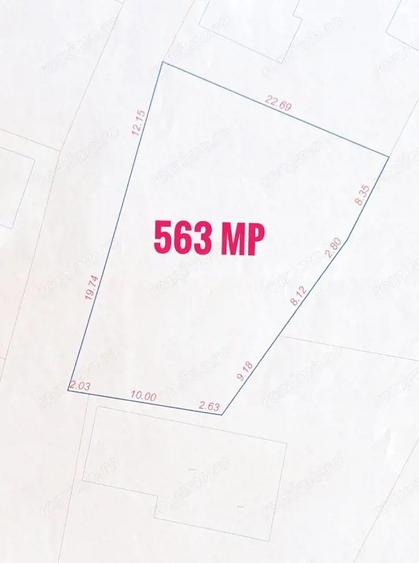 Teren intravilan com Bors, 563 mp, 32 ml front- Pret 36.000 euro neg - 3