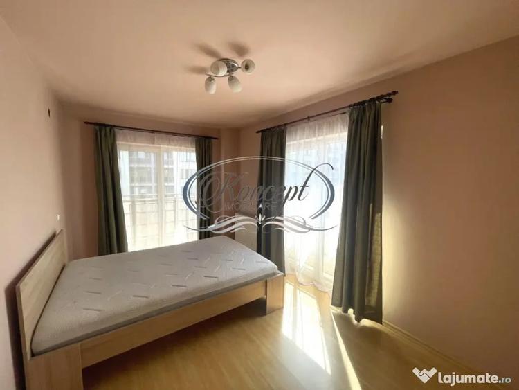 Apartament cu 3 camere semidecomandat, mobilat în Iris
