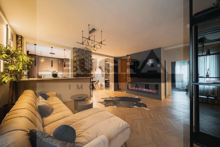 Apartament cu 3 camere semidecomandat, mobilat în Bună Ziua