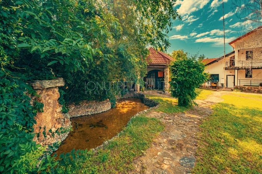 Casă individuală cu 7 camere cu Teren 4000 Mp în Izvorani