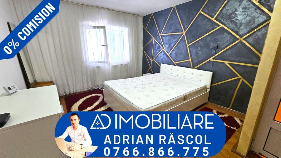 Apartament 2 camere de închiriat – decomandat, mobilat și utilat – zona 8 Mai - 1