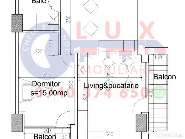 ID 2738 Apartament 2 camere - Cartier E3 - 1