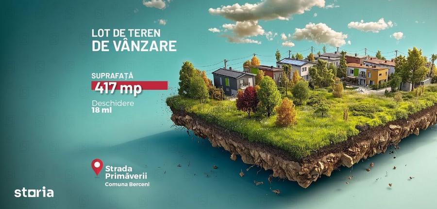 Teren Comuna Berceni - strada Primaverii 417 mp - 3