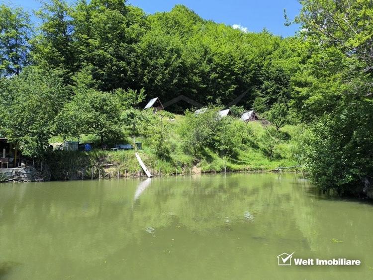 Casa de vacanta, cu lac, 5640 mp teren, Huta, com. Chiuiesti, jud. Cluj - 10