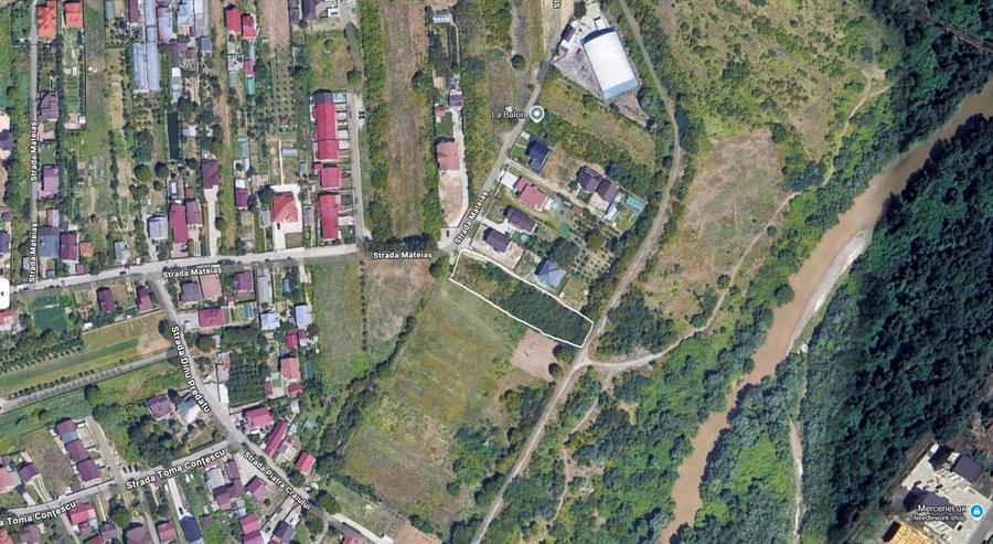 Teren intravilan 2273 mp in Pitesti, str. Mateias, iesire spre Campulung Muscel - 1