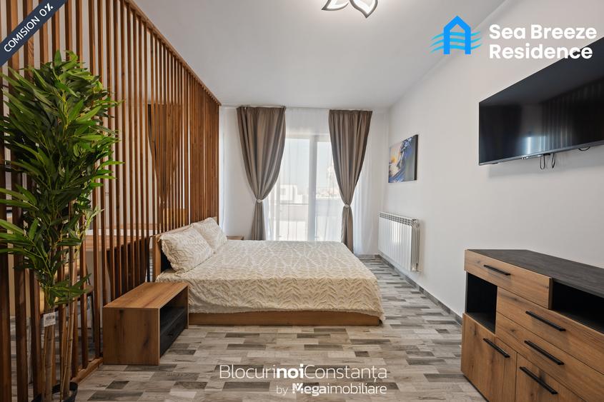 ✅La mare: Studio mobilat și utilat · Sea Breeze Residence | Preț final - 2