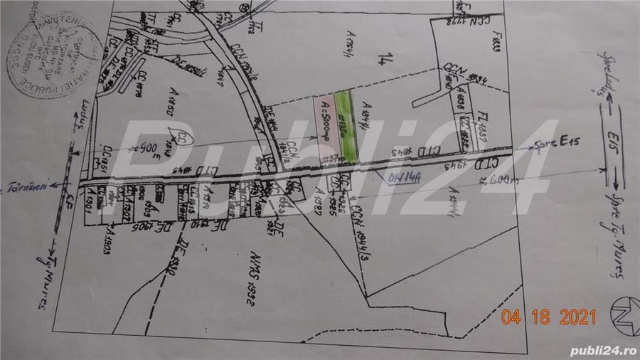 Vand teren intravilan constructii in Iernut,jud.Mures - 2