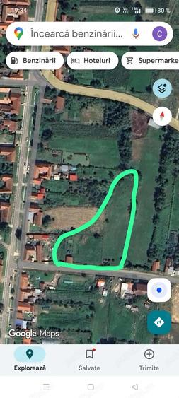 Vand casa batraneasca nelocuibila + teren intravilan 4.316 mp Comuna Ezeri? - 2