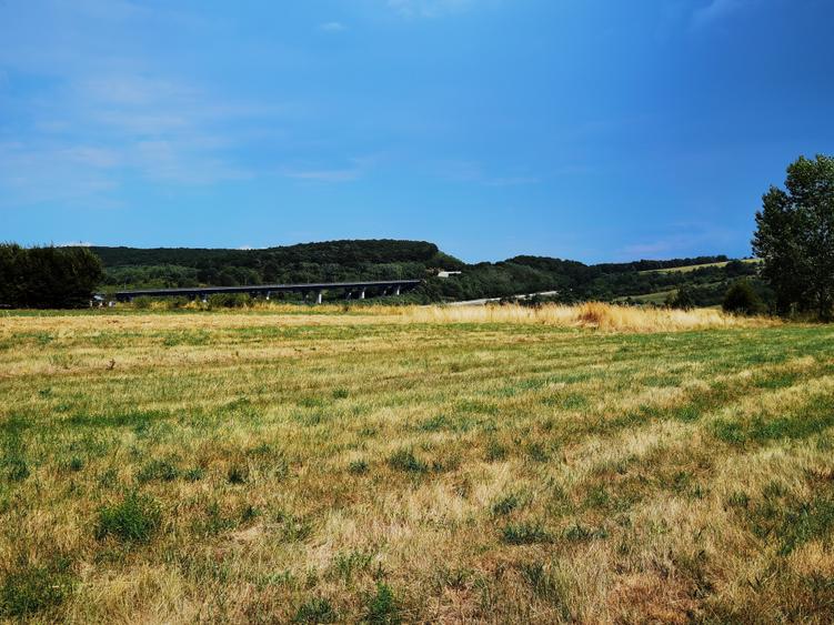 Teren intravilan cu acces asfaltat, situat între Săliște și Sibiel, la 300 m de - 6