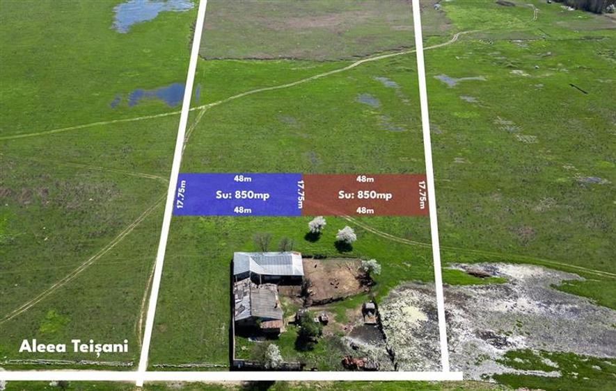 PIPERA - VOLUNTARI ,TEREN INTRAVILAN,852 MP,DESCHIDERE 18 M,LANGA PADURE - 5