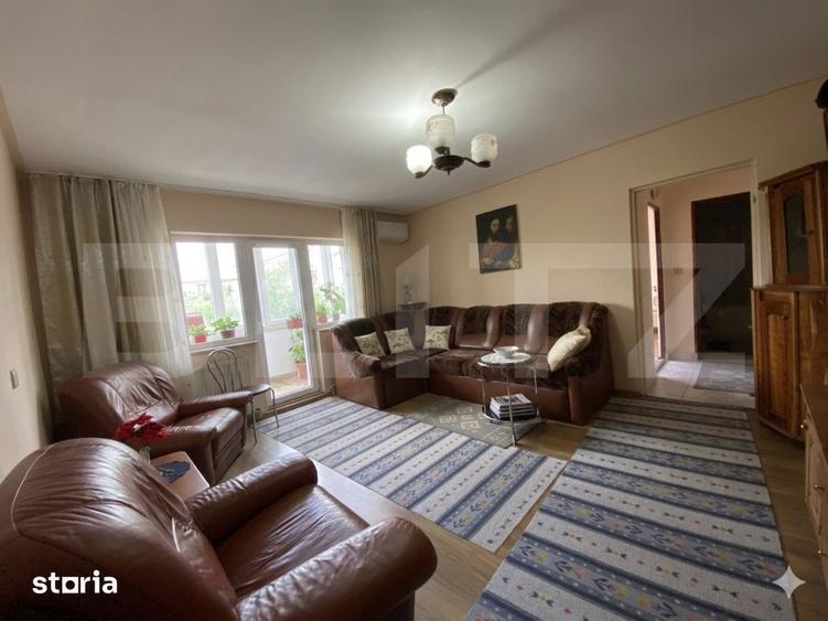 Apartament cu 2 camere semidecomandat în Central