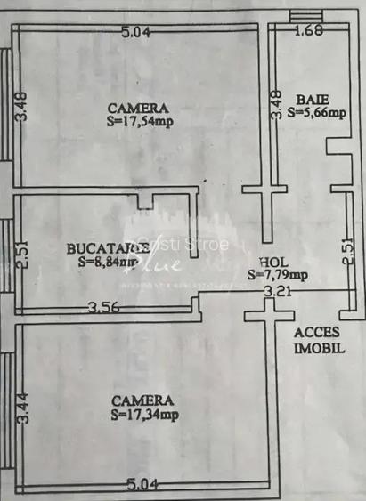Apartament 2 camere, situat in Zona Casa de Cultura
