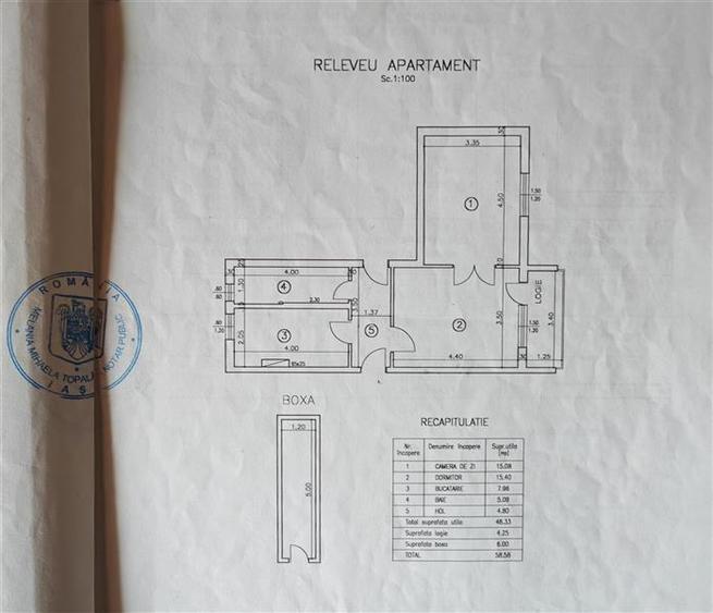 Apartament 2 camere Centru - Cuza Voda - 1