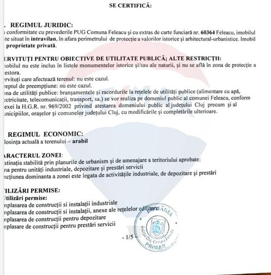 Teren pentru hala industriala/ Valcele / DN E60 - 5