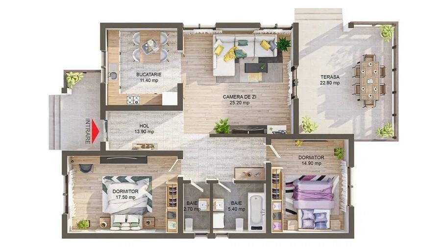 Casa de vanzare,  4 camere  in Valea Lupului, Iasi - 5