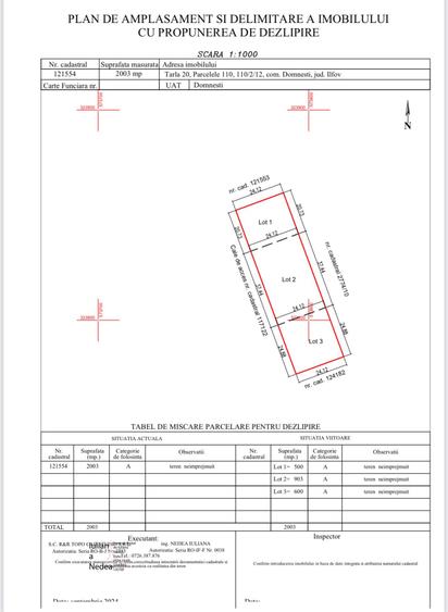 600 MP,. Primul lot la asfalt,Toate utilitatile, Strada Teiului - 2