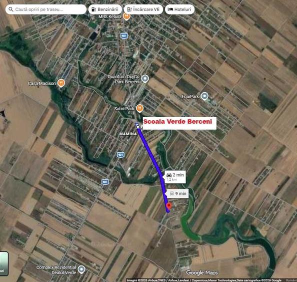 Teren 488mp Vidra Soseaua Principala dintre Berceni si Dobreni 90 euro - 1