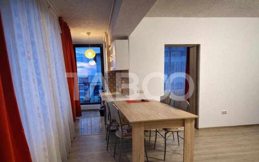 Apartament 3 camere mobilat utilat priveliste spre munti Doa - 7