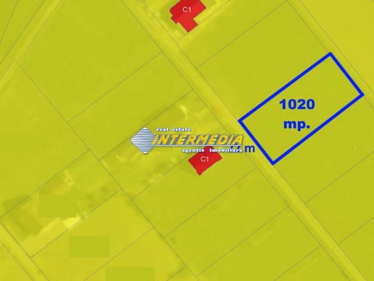 Vanzare Teren intravilan 1020 mp cu deschidere de 22 m si toate utilitatile - 1