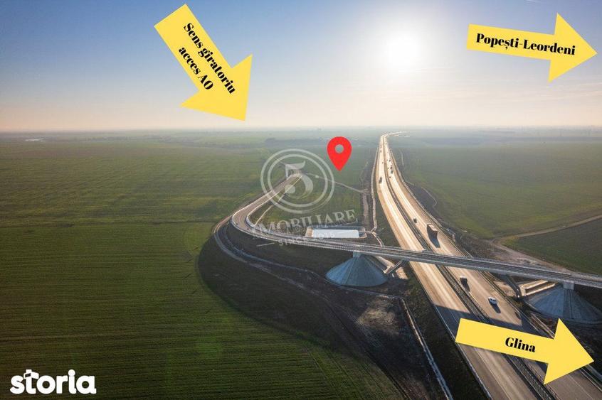 Teren 2.900 mp pentru Hale Investitie Ideala langa Autostrada A0 - 4