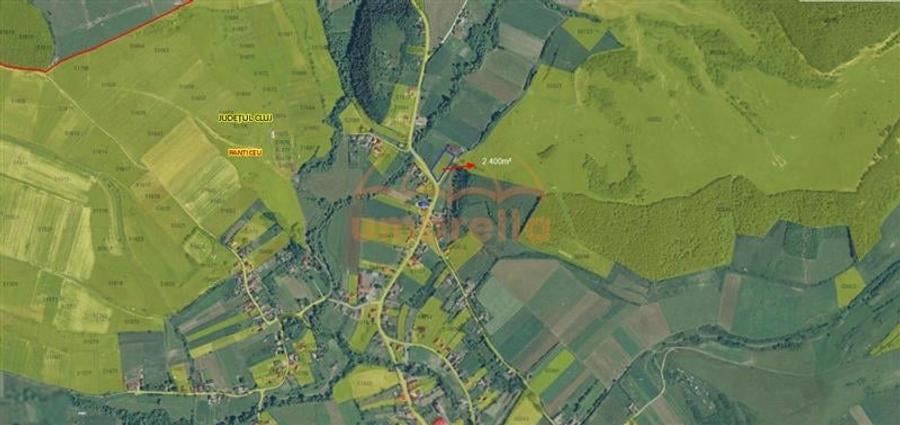 Teren de vanzare teren extravilan 2.400/?/15 /? Panticeu ! - 2