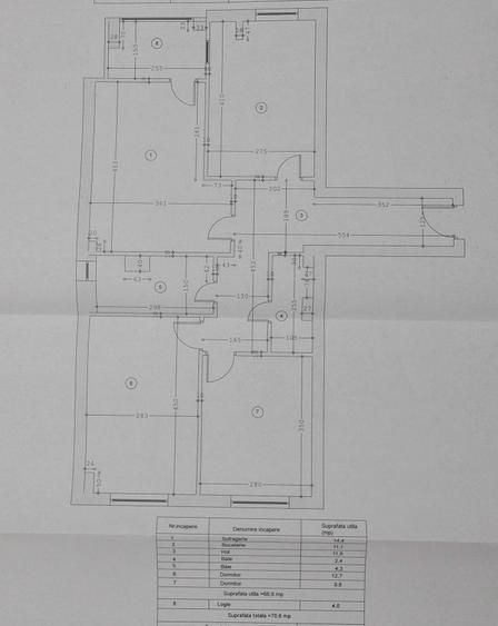 Proprietar vand apartament 3 camere complet decomandat Dezrobirii / Rovine. - 8
