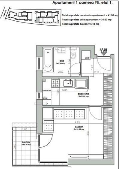 Dezvoltator, garsoniera, et.1 -   Iancului/ Metrou Comision 0% ! - 10
