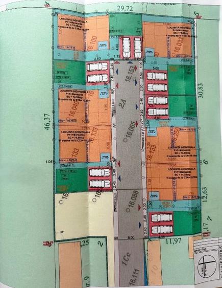 TEREN INTRAVILAN DE 1500MP CU PROIECT SI AUTORIZAȚIE PENTRU 6 VILE ! - 3