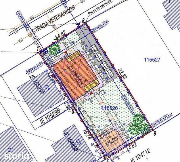 Teren 500 mp, str. Veteranilor 17B, PT+DTAC+avize - 8