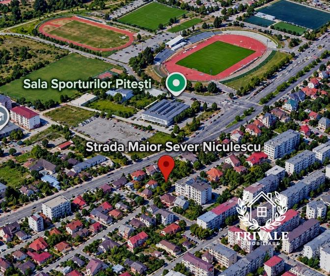 Casă individuală cu 4 camere cu Canalizare în Exercițiu