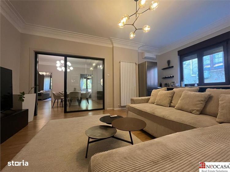 Apartament cu 4 camere, mobilat în Kiseleff